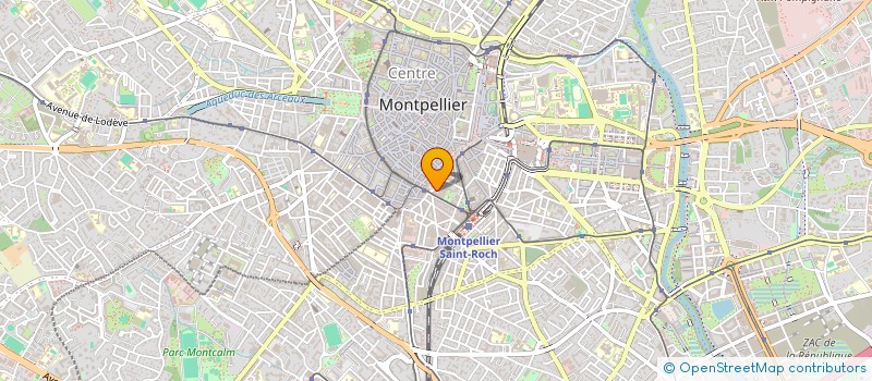 localisation de l'entreprise COPROPRIETE 4 BD VICTOR HUGO à MONTPELLIER