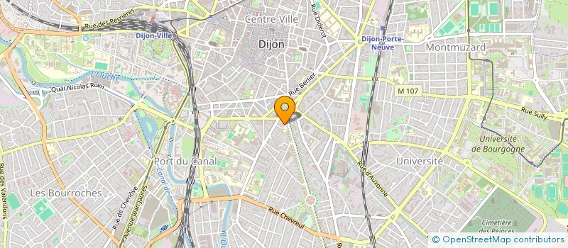 localisation de l'entreprise COPROPRIETE 4 COURS GENERAL DE GAULLE  DIJON