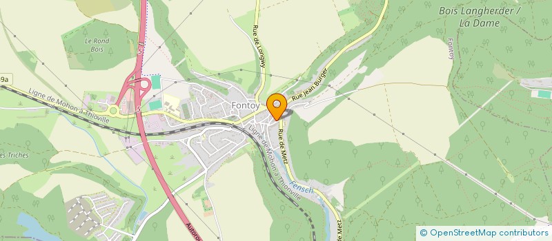 localisation de l'entreprise COPROPRIETE 4 RUE DE L'HOTEL DE VILLE  FONTOY