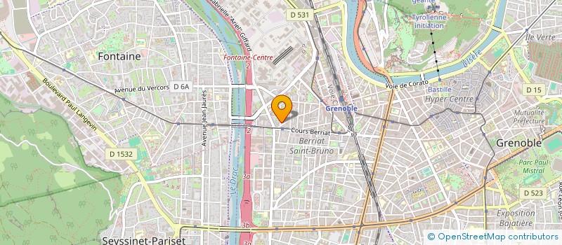 localisation de l'entreprise COPROPRIETE 4 RUE MAYEN  GRENOBLE