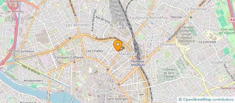 localisation de l'entreprise COPROPRIETE à TOULOUSE