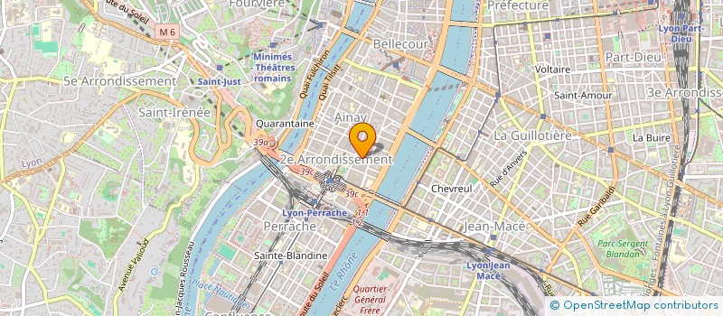 localisation de l'entreprise COPROPRIETE  LYON