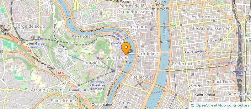 localisation de l'entreprise COPROPRIETE  LYON