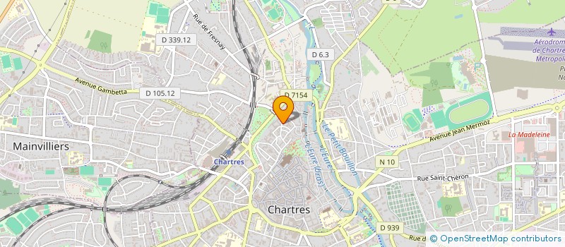 localisation de l'entreprise COPROPRIETE 44 R MURET à CHARTRES