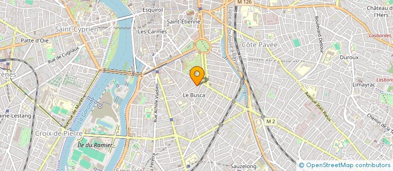 localisation de l'entreprise COPROPRIETE 44 RUE SAINT JOSEPH à TOULOUSE