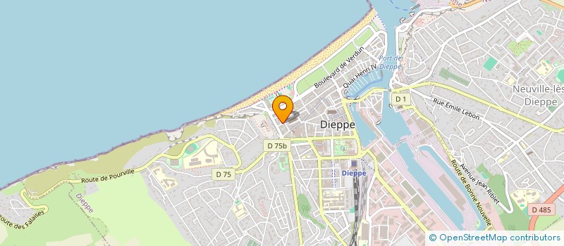 localisation de l'entreprise COPROPRIETE 46 RUE SAINT REMY à DIEPPE