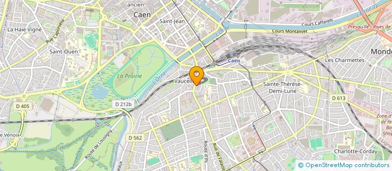localisation de l'entreprise COPROPRIETE 47 RUE DE FALAISE à CAEN