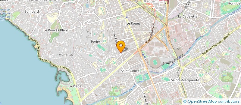 localisation de l'entreprise COPROPRIETE 481 483 RUE PARADIS 13008 MARSEILLE à MARSEILLE