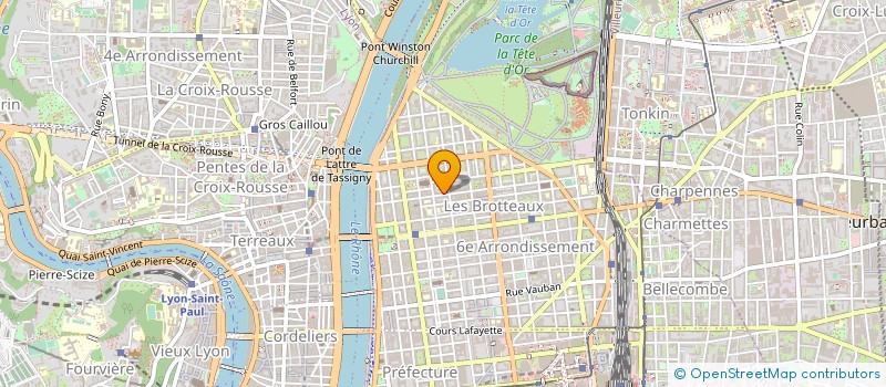 localisation de l'entreprise COPROPRIETE 49 R SULLY  LYON