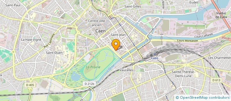 localisation de l'entreprise COPROPRIETE 5 RUE ARTHUR LEDUC à CAEN