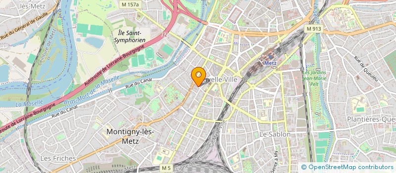 localisation de l'entreprise COPROPRIETE 5 RUE CHARLES PETRE  METZ