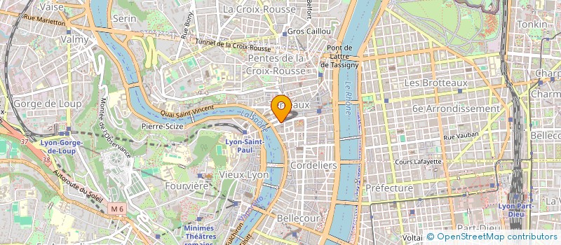 localisation de l'entreprise COPROPRIETE 5 RUE CONSTANTINE à LYON