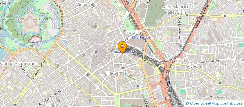 localisation de l'entreprise COPROPRIETE 5 RUE DU MOLINEL à LILLE