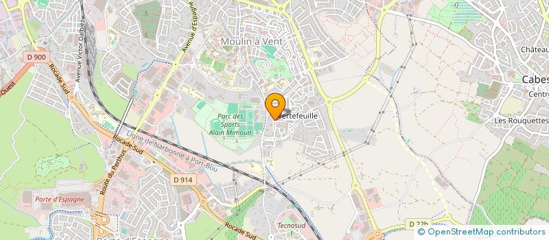 localisation de l'entreprise COPROPRIETE 5 RUE DU NEOULOUS 66000 PERPIGNAN  PERPIGNAN