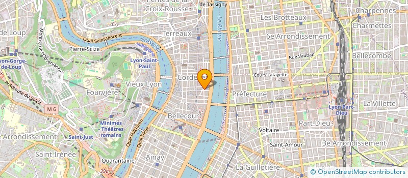 localisation de l'entreprise COPROPRIETE 5 RUE GROLEE  LYON