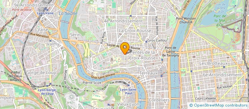 localisation de l'entreprise COPROPRIETE 5 RUE ORNANO à LYON