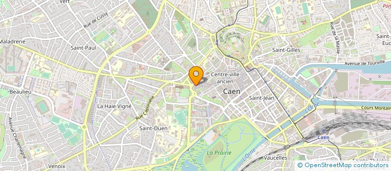 localisation de l'entreprise COPROPRIETE 50 RUE ECUYERE à CAEN