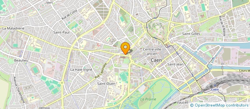 localisation de l'entreprise COPROPRIETE 54 R DU VAUGUEUX à CAEN