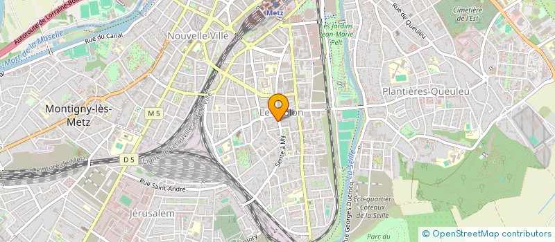 localisation de l'entreprise COPROPRIETE 55 SENTE A MY  METZ