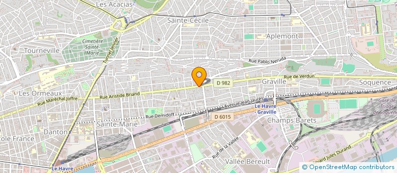 localisation de l'entreprise COPROPRIETE 56 RUE DE VERDUN à LE HAVRE