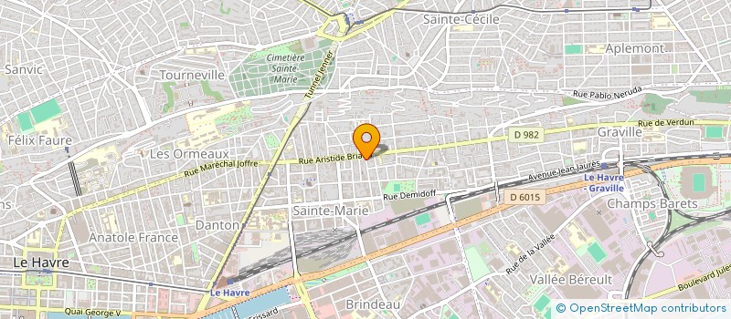 localisation de l'entreprise COPROPRIETE 57 RUE DE ZURICH à LE HAVRE