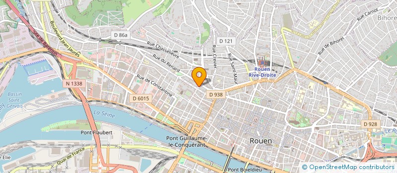 localisation de l'entreprise COPROPRIETE 57 RUE LECAT à ROUEN