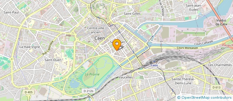 localisation de l'entreprise COPROPRIETE 6 AV DE VERDUN à CAEN