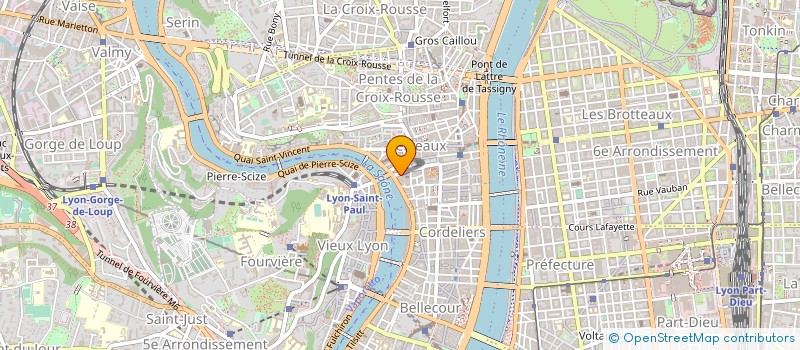 localisation de l'entreprise COPROPRIETE 6 RUE CONSTANTINE à LYON