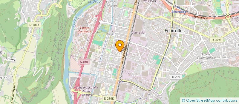 localisation de l'entreprise COPROPRIETE 6 RUE DE L'ECUREUIL à ECHIROLLES