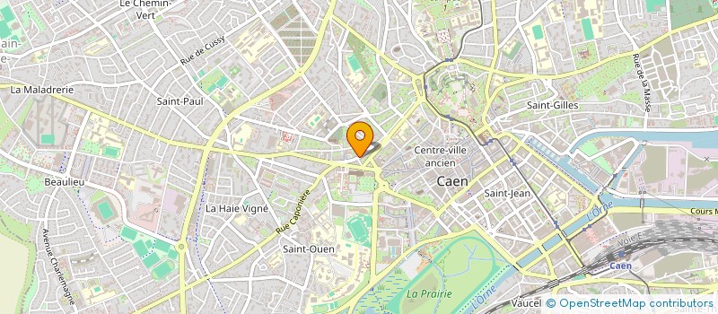localisation de l'entreprise COPROPRIETE 63 RUE SAINT MARTIN à CAEN