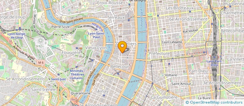 localisation de l'entreprise COPROPRIETE 67 R.PDT E.HERRIOT  LYON