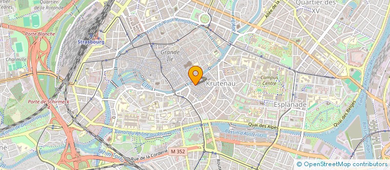 localisation de l'entreprise COPROPRIETE 7 IMPASSE GUNTHER à STRASBOURG
