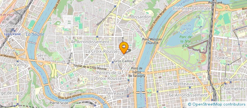 localisation de l'entreprise COPROPRIETE 7 RUE BELFORT  LYON