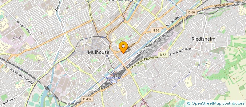 localisation de l'entreprise COPROPRIETE 7 RUE DE ZURICH  MULHOUSE