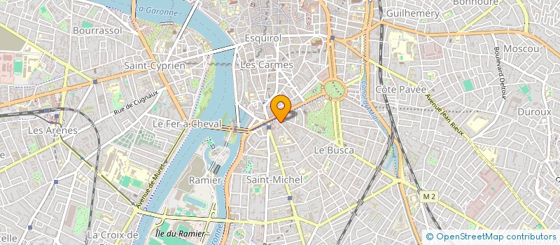 localisation de l'entreprise COPROPRIETE 7 RUE DES 36 PONTS à TOULOUSE