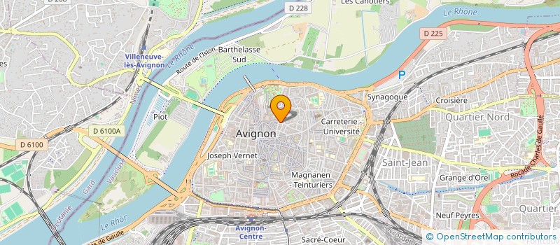 localisation de l'entreprise COPROPRIETE 7 RUE DU GAL  AVIGNON