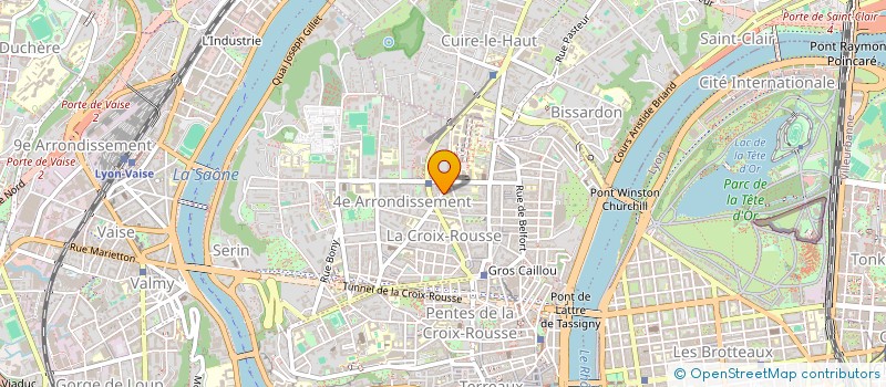 localisation de l'entreprise COPROPRIETE 78 DENFERT ROCHEREAU  LYON