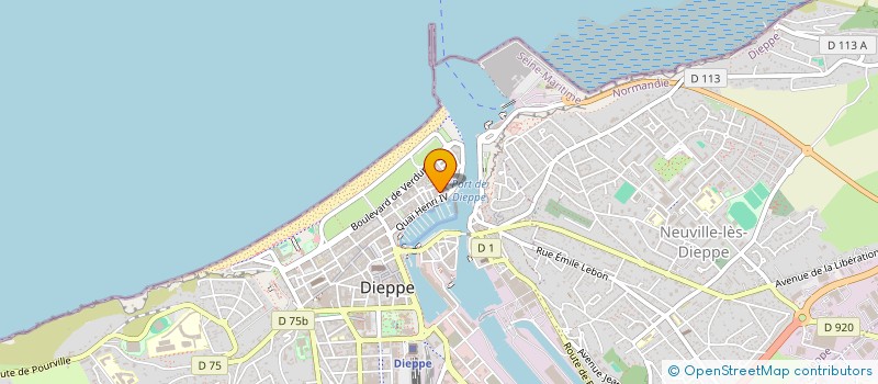localisation de l'entreprise COPROPRIETE 8 R BEAUREGARD à DIEPPE