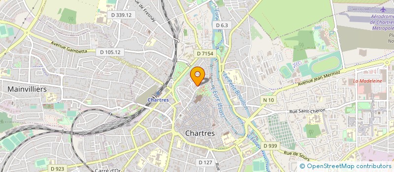 localisation de l'entreprise COPROPRIETE 8 R MURET à CHARTRES