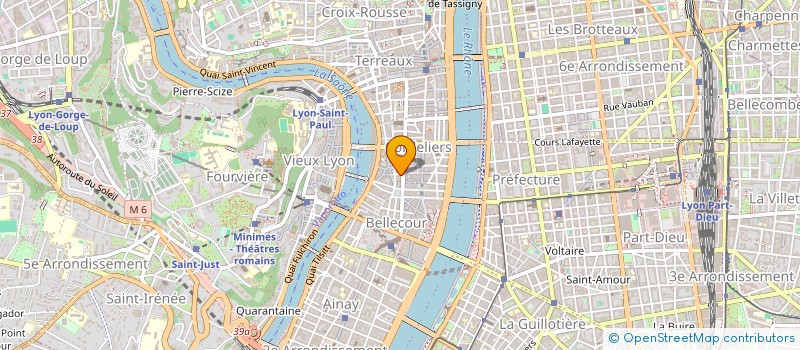 localisation de l'entreprise COPROPRIETE 8 R THOMASSIN  LYON