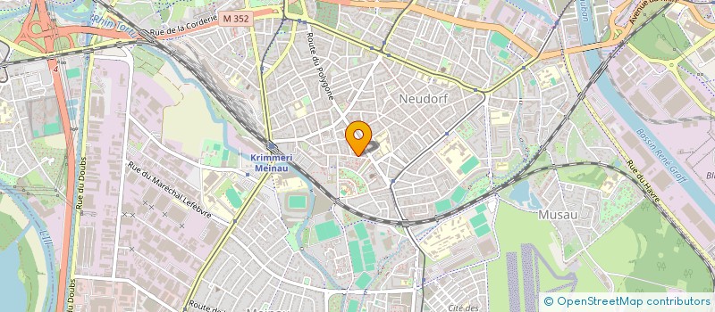 localisation de l'entreprise COPROPRIETE 8 RUE DU LARARET à STRASBOURG
