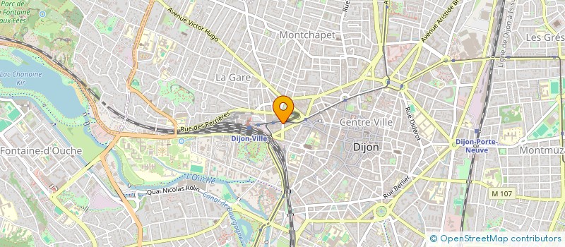 localisation de l'entreprise COPROPRIETE 8 RUE MILLOTET  DIJON