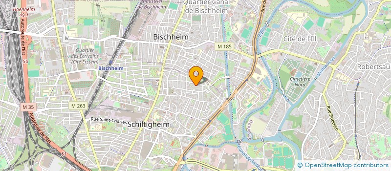 localisation de l'entreprise COPROPRIETE 8 RUE ZORN  SCHILTIGHEIM