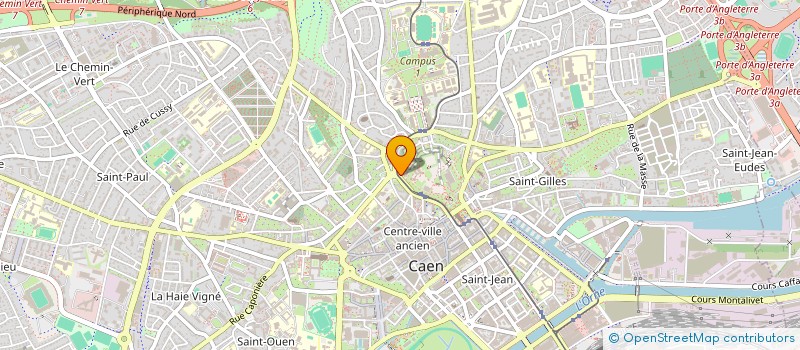 localisation de l'entreprise COPROPRIETE 88 RUE DE GEOLE à CAEN