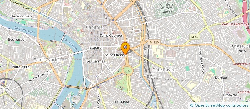 localisation de l'entreprise COPROPRIETE 9 ALLEE F FRANCOIS VERDIER à TOULOUSE