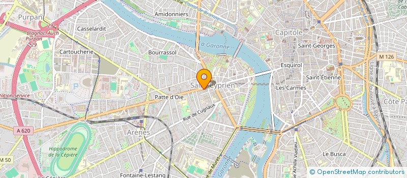 localisation de l'entreprise COPROPRIETE 9 AV ETIENNE BILLIERES à TOULOUSE