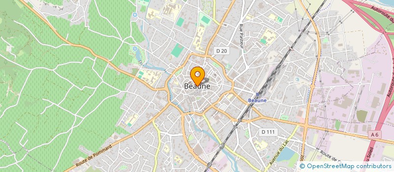 localisation de l'entreprise COPROPRIETE 9 PLACE AU BEURRE à BEAUNE