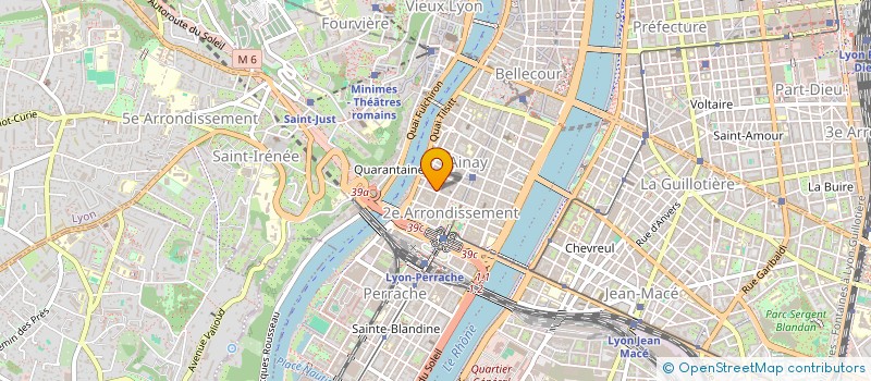 localisation de l'entreprise COPROPRIETE 9 RUE DE CONDE  LYON