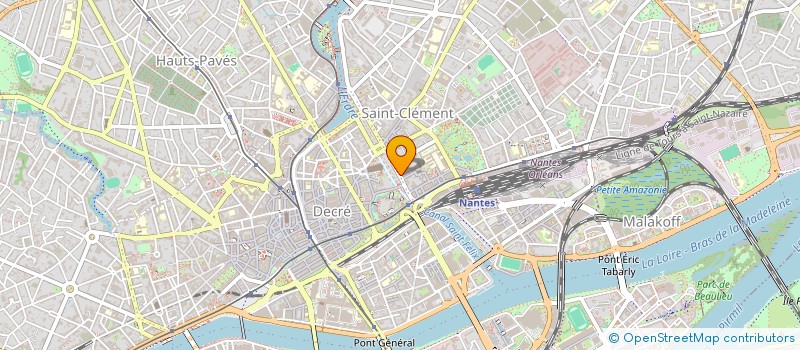 localisation de l'entreprise COPROPRIETE 9 RUE HENRI IV  NANTES