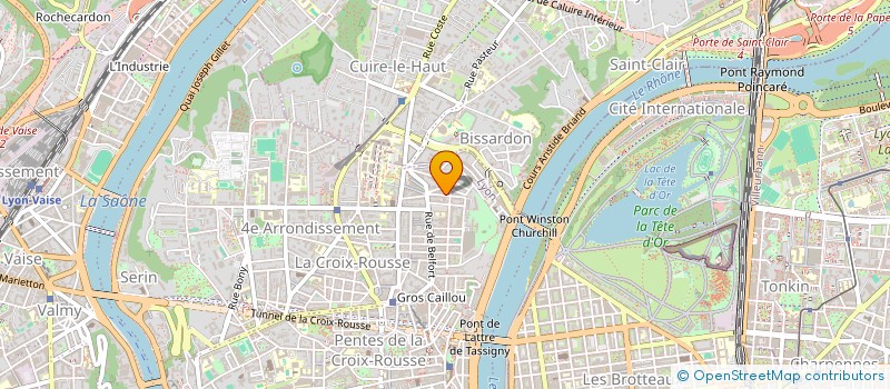 localisation de l'entreprise COPROPRIETE 9 RUE RICHAN  LYON